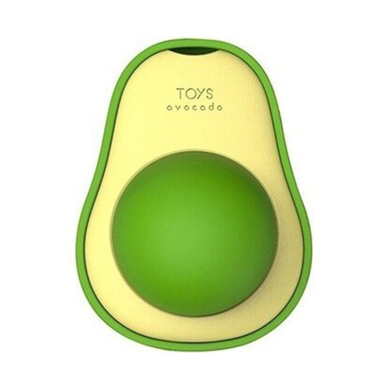 آبنبات کت نیپ دار و نعناع گربه طرح آووکادو Avocado mint ball toy